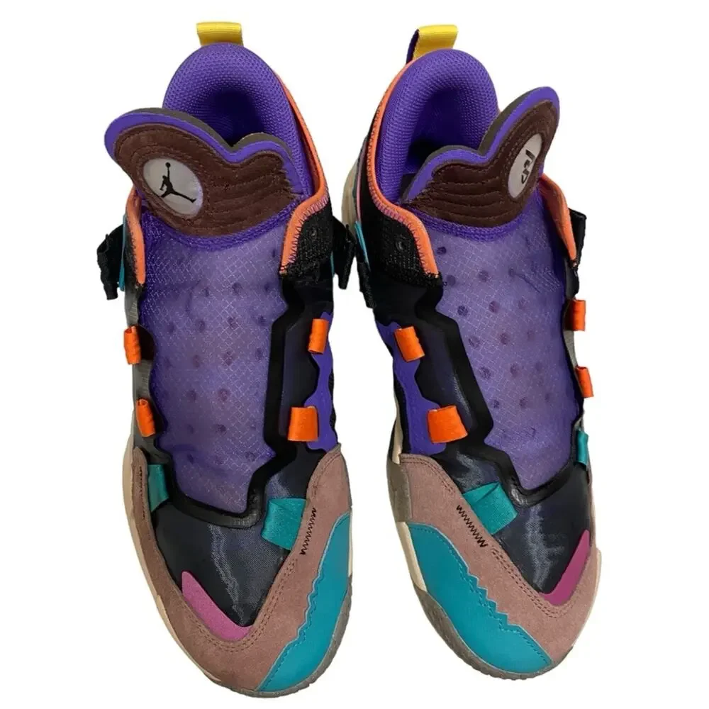 Jordan Why Not .5 Size 9.5 US / 8.5 UK / 43 (EUR) Black/Black-Cabana-Turf Orange